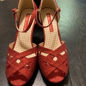 BAIT Dorothy glitter heels - 7.5
